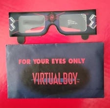 Rare, authentic Nintendo Virtual Boy 3-D Glasses, Sealed in envelope!
