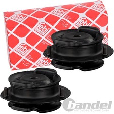 2x FEBI FEDERBEINLAGER DOMLAGER VORDERACHSE passend f&uuml;r MERCEDES 190 W201