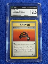 EXP.ALL Trainer Neo Destiny 1st Edition No. 93/105 (2002) English CGC 8.5 on eBay