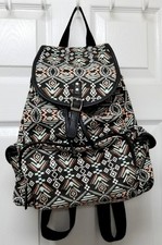 Geo Print Backpack