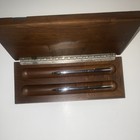 Jostens Wooden Pen Set in Presentation Box with 1Pen,1 lead pencil mid century — photo 2
