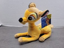Disney Bambi Deer Bean Bag Plush Stuffed Animal Small 7" Inch Tall Toy