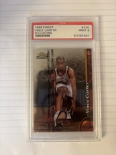 1998-99 Topps Finest - Vince Carter #230 (RC) with coating