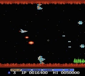 Gradius Nintendo NES W/Manual Rare 8 Bit Retro PAL 1988 #0553