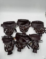 Connelly Leather Pool Billard Pocket 6 Pack With Bolts Durable High-Quality