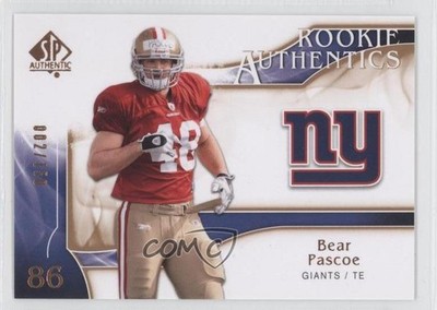 2009 SP Authentic Rookie Authentics Copper 2/150 Bear Pascoe #291 Rookie RC 7n2