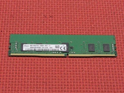 SK Hynix 8GB (1-Stick) 1Rx8 PC4-2666V-RD1-11 DDR4 2666 ECC RAM HMA81GR7AFR8N-VK