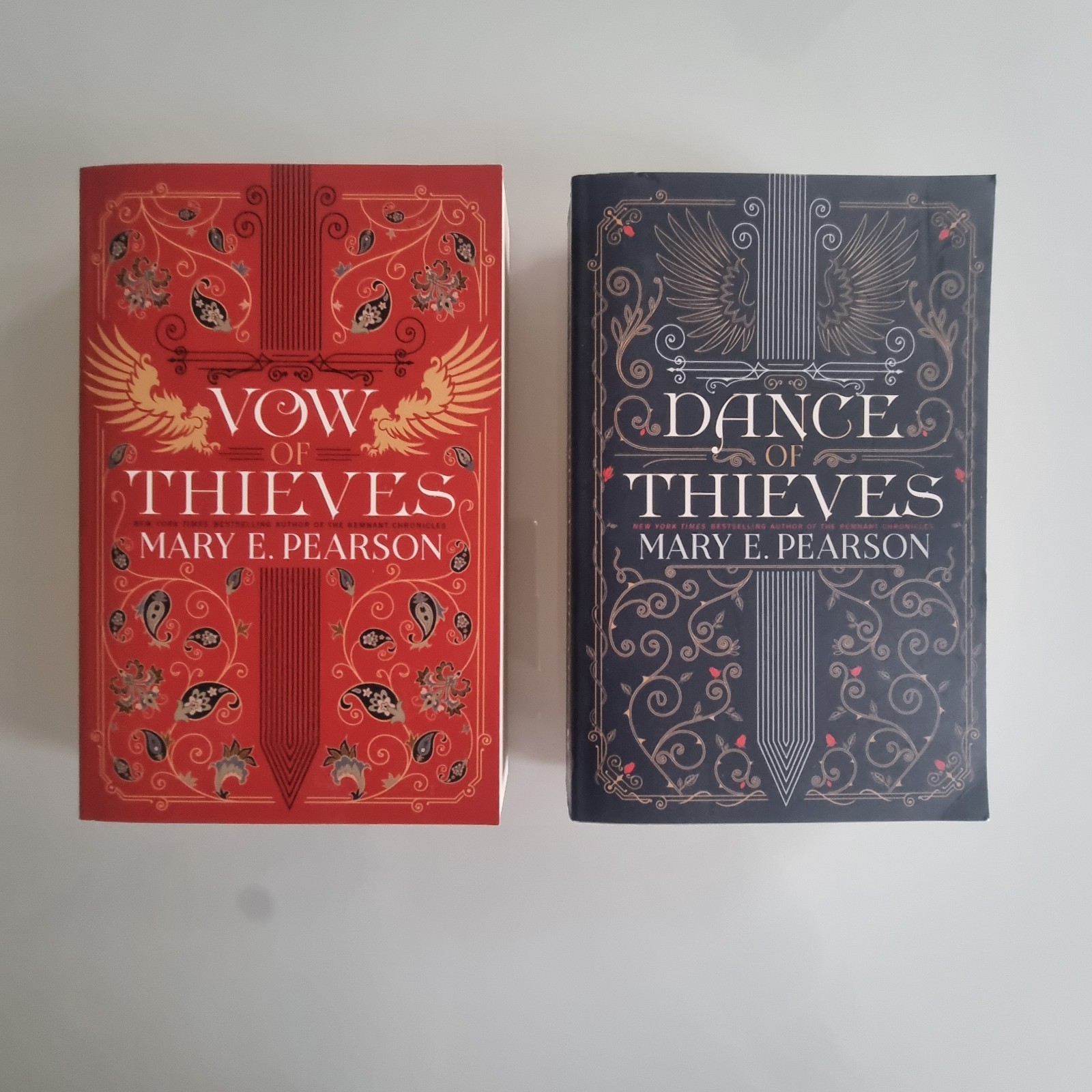 Dance of Thieves Series 2 Books Collection Set by Mary E Pearson Vow of Thieves