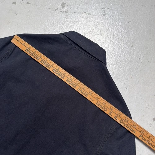 Imogene & Willie Canvas Chore Jacket French Euro Military Style Made In USA XS-S image 8