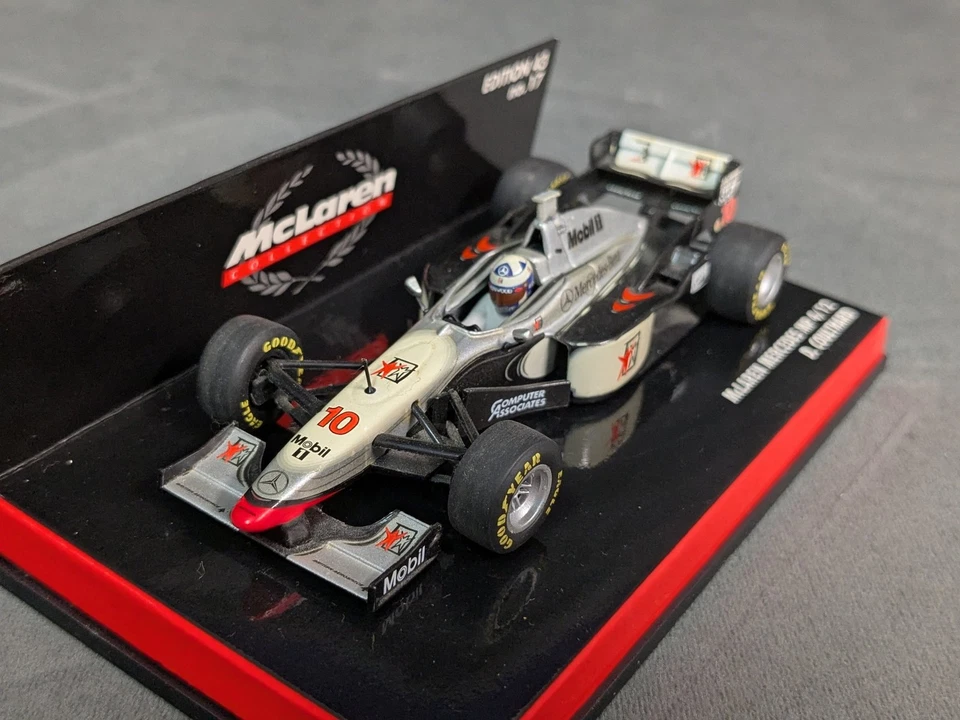x3 Minichamps McLaren Mercedes MP4/12 David Coulthard Fórmula 1 Modelo Foto 4 de 4