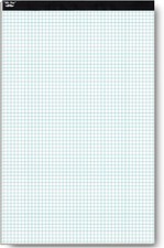 Mr. Pen Graph Paper, Grid 4x4 4 Squares per 17x11, 4 sq/in, White