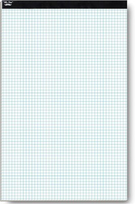 Mr. Pen Graph Paper, Grid 4x4 (4 Squares per 17x11, 4 sq/in, White 