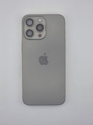 Apple iPhone 15 Pro Max Genuine OEM NaturalTitanium Housing Replacement Grade AB