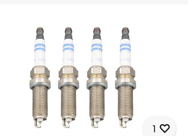 Bosch OE Fine Wire Set 4 Double Iridium Spark Plugs For Mazda Toyota Pontiac L4