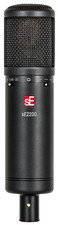 Se Electronics sE2200 Condenser Recording Microphone Shockmount Pop Filter