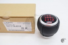 Subaru Genuine Leather F6 Shift Knob Impreza Wrx Sti Grb Gvf Gvb Oem Sg117aj016