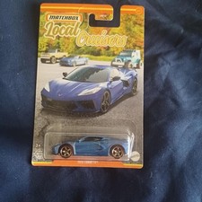 Matchbox 164 Diecast Local Cruisers Blue Damaged Blister 2020 Chevy Corvette