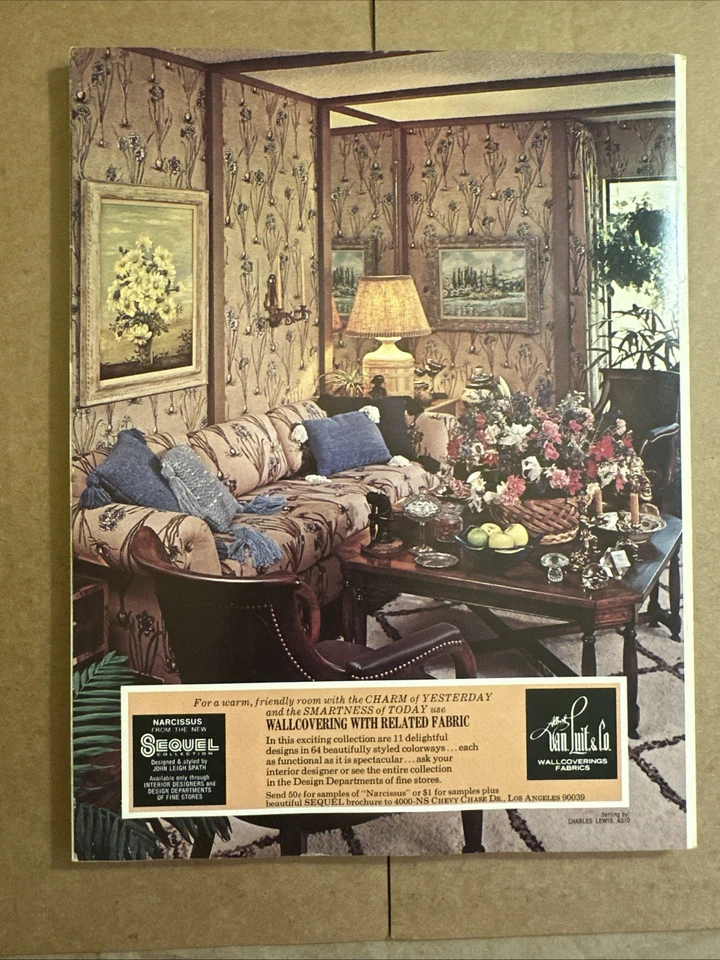 Architectural Digest Magazine March/April 1976 - Image 4 of 4