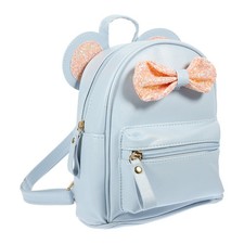 Cutest Cartoon Toddler Bag Sequin Bow Mouse Ears Bag Mini Travelling Backpack
