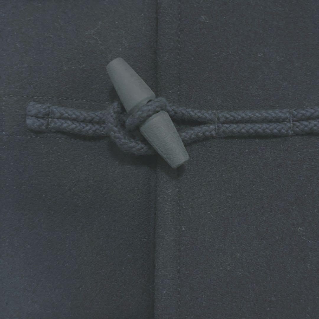 UNIQLO +J  Jil Sander Wool Oversized Duffle Coat Black Toggle Buttons Size M image 6