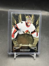 MADS SOGAARD 2022-23 UD SPX FINITE ROOKIES GOLD PARALLEL /299 #F-13 SENATORS
