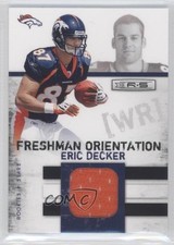2010 Panini Rookies & Stars Freshman Orientation Jerseys 60/299 Eric Decker 0v1