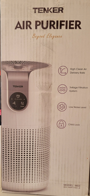 #ad TENKER Home Large Space Air Purifier Up to 1500ft² Timer HEPA Indoor Air Clean $65.99