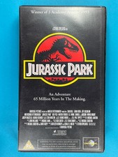Jurassic Park, VHS Video Tape, Film/Movie