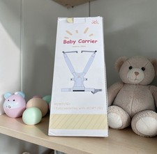 Momtory Baby Carrier YM019 Ergonomic Newborn to Toddler 7-25 lbs Dark Gray