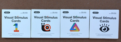 BEIENS VISUAL STIMULUS CARDS Four Boxes of Cards Baby Brain Development