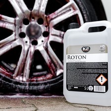 BLOOD ALLOY WHEEL RIM K2 ROTON CAR DIRT CLEANER IRON FALLOUT REMOVER - 5 LITRE