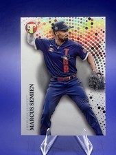 2022 Topps Pristine - Marcus Semien #281 Refractor Texas Rangers