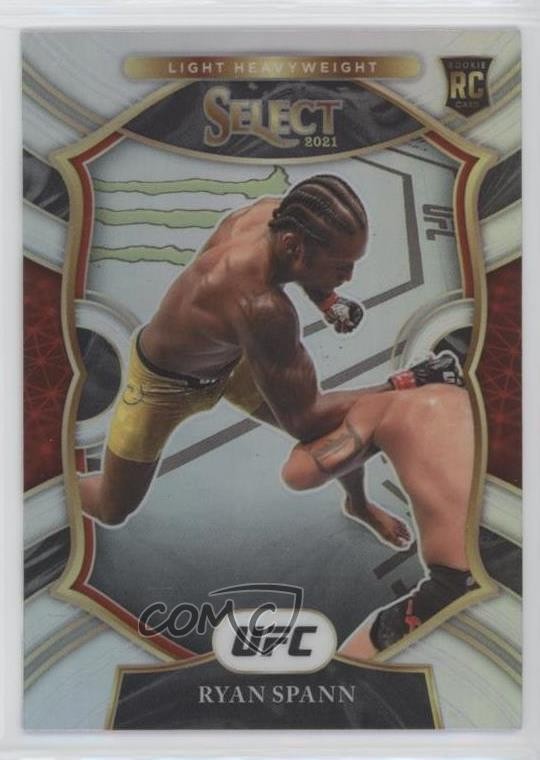 2021 Panini Select UFC Concourse Silver Prizm Ryan Spann #31 06t1