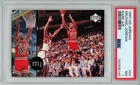 1997 -MENENDEZ BROTHERS/MICHAEL JORDAN- PSA 7 UD RARE AIR Basketball Card #84