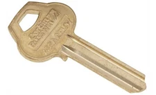 Corbin Russwin D3-6PIN-10 Single Section Standard Bow Key Blanks, Nickel Plated