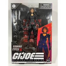 G.I. Joe Classified Snake Eyes  GI Joe Origins Baroness Action Figure NIB