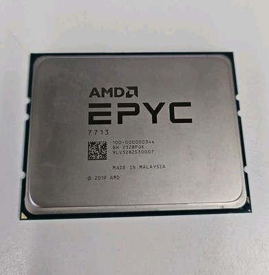 AMD EPYC 7713 2.0GHz 64-Core 256MB Socket SP3 CPU Processor 100-000000344