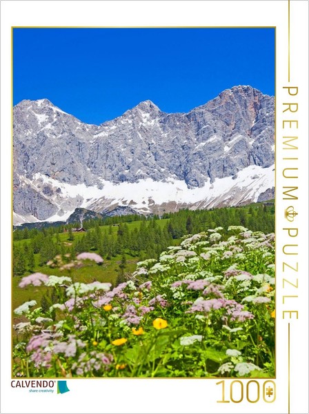 Calvendo Puzzle The Dachstein | 1000 Pieces, Finished Size 25.2 × 18.9 In (64 ×-image