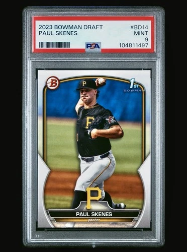 2023 Bowman Draft - Paul Skenes #BD-14 (RC) PSA 9
