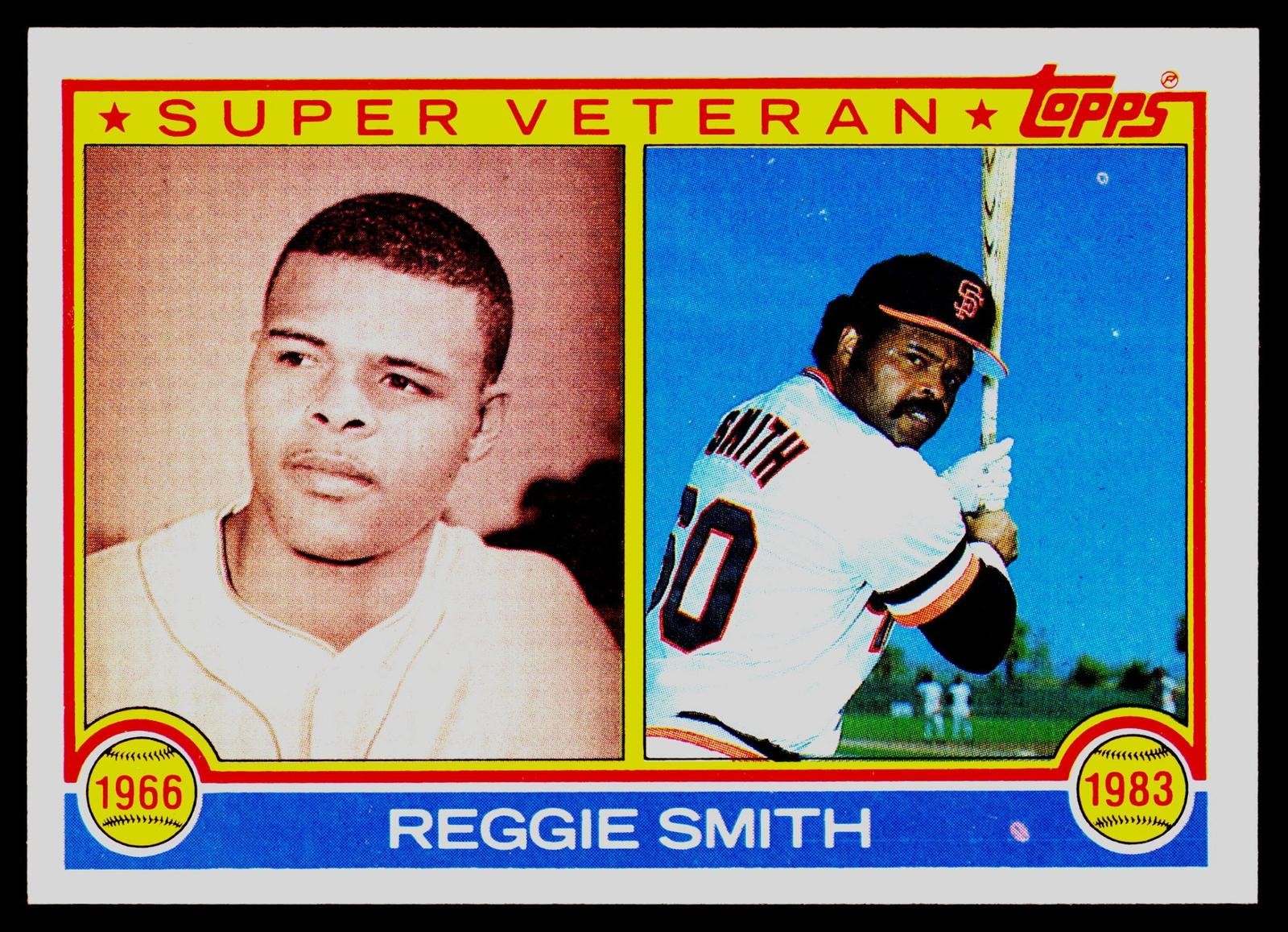 1983 Topps #283 Reggie Smith - ExMt