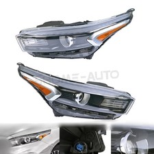 Halogen Projector Headlight For 2022 2023 Kia Forte W/ Led Drl Left+right 2pcs