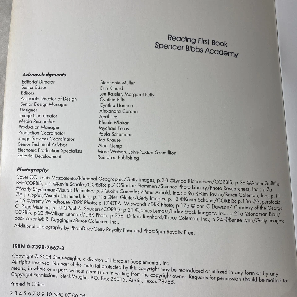 Lot of 10 Steck-Vaughn Shutterbug Books: Leveled Reader Grades K - 1 Science - Image 3 of 4