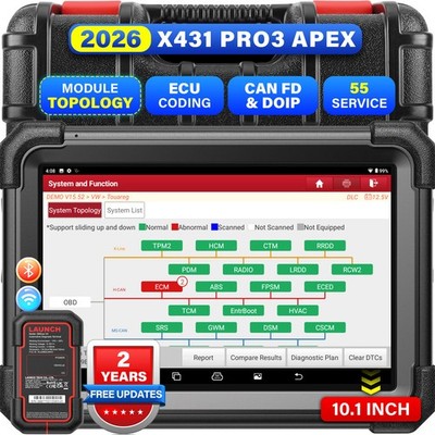 2026 LAUNCH X431 PRO3 APEX PRO 5 PAD V OBD2 Diagnosegerät ALL SYSTEM Programming