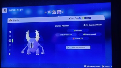 Nintendo Switch 2 Pokemon Z-A Shiny Pinsir (kein illegaler Editor)! 