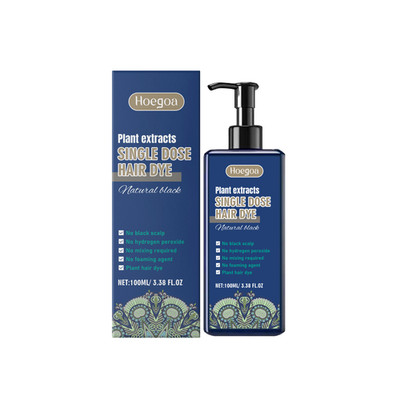 Color Safe Botanical Formula Shampoo for Natural Black Hair Color Protection