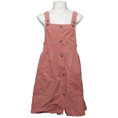 Lindex Kids, Latzkleid, Größe: 122, Pink, Baumwolle/Elasthan, Einfarbig #TcB