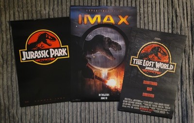 Jurassic Park World 27x40 DS Movie Poster Bundle Double sided 7