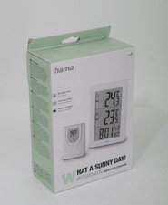 Hama Wetterstation EWS-3000 DCF Funkuhr Touch-Sensor 186308