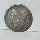 1890-CC Morgan Silver Dollar Coin, AU Beautiful Better Date Carson City #157