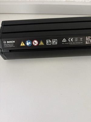 Bosch E-Bike Akku Batterie 36V Schwarz Herstellernr. 0 275 007 539 VERTIKAL 750